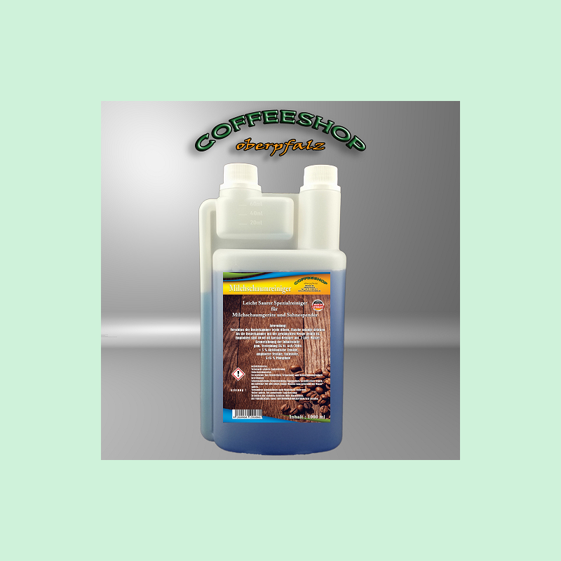 Milchschaumreiniger 1000ml. Saurer Spezialreiniger für Milchaufschäumg